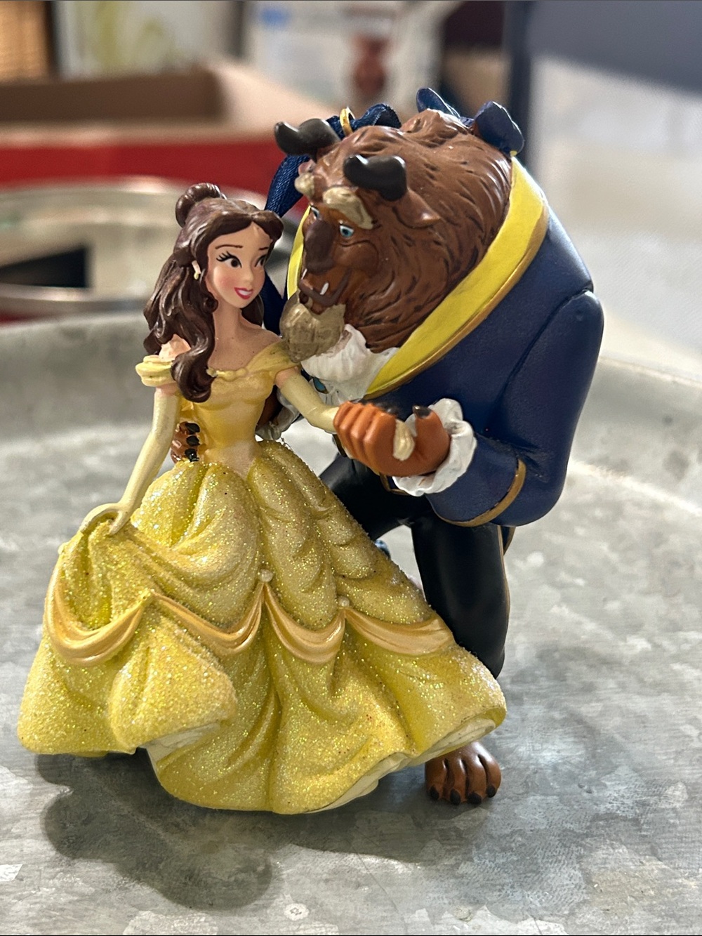 Disney Belle & Beast Dance Figurine